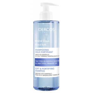 VICHY Dercos Shampoing Minéral Doux 400ML