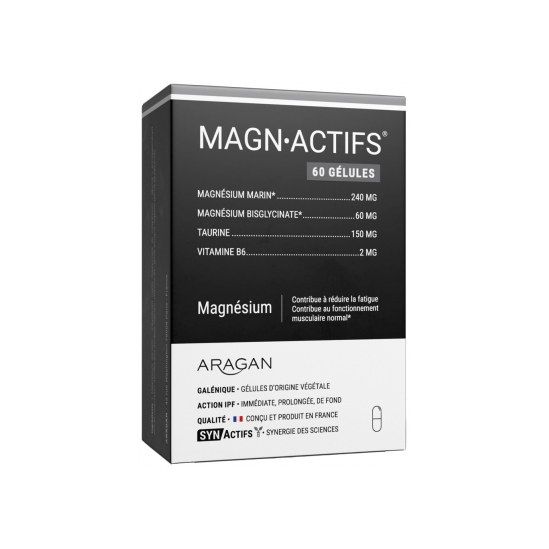 Aragan Synactifs MagnActifs 60 gélules