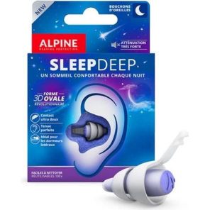 ALPINE Bouchons d'Oreilles Sleepdeep 1 paire