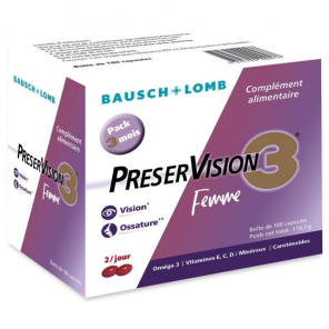 PRESERVISION 3 Femme Capsules boite de 180