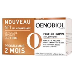 OENOBIOL Perfect Bronz Autobronzant Capsules boite de 2X30