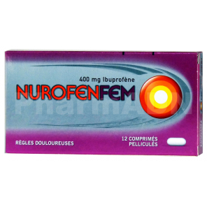 NUROFENFEM 400MG Comprimés boite de 12