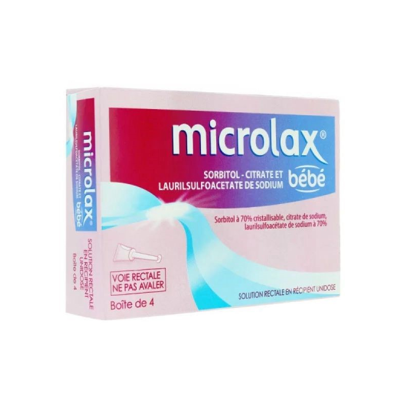 Microlax Bébé 4 unidoses