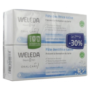 Weleda pate dentaire saline duo 2 x 75ml