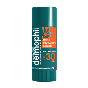 DERMOPHIL Stick Lèvres Haute Protection Solaire SPF30 4g