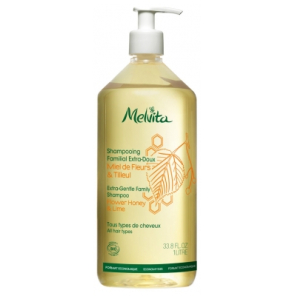 MELVITA Shampoing Familial Extra-Doux 1L