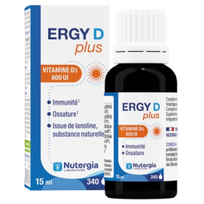 ERGY D PLUS VIT D3 15 ML