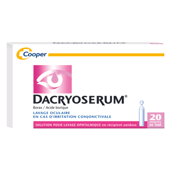 DACRYOSERUM 20 UNIDOSES 5 ML LAVAGE OCULA