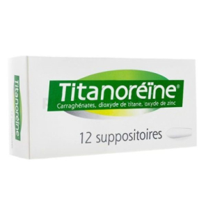 TITANOREÏNE Suppositoires boite de 12