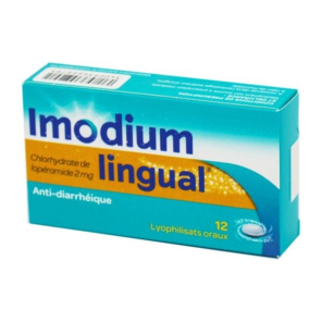 IMODIUM Lingual 2MG Lyophilisat Oraux boite de 12