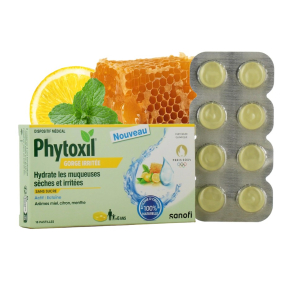 PHYTOXIL Gorge Irritée Citron/Menthe 16 Pastilles