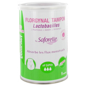 Florgynal Tampon Applicateur Compact 9 Super