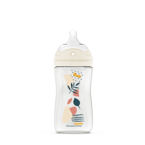 DODIE Biberon Anti-Colique Débit 2 Motif Terra De 0 à 6 mois 270ml