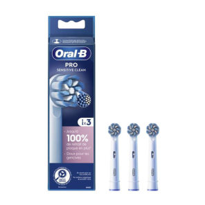 ORAL B Brossettes sensitive clean x3