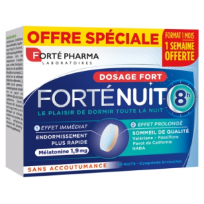 Forté pharma forté nuit 8h 30 comprimés