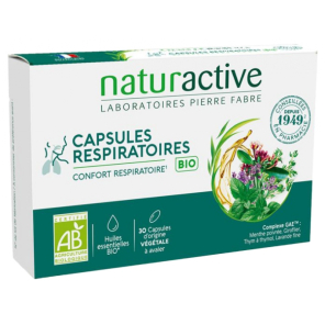 NATUREACTIVE Capsules Respiratoires Bio 30 Capsules