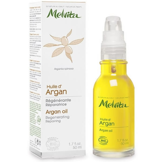 Melvita huile de beauté argan équitable flacon 50ml