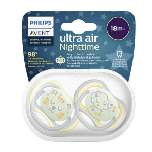 AVENT Sucette +18 mois Ultra Air Night 2 pièces