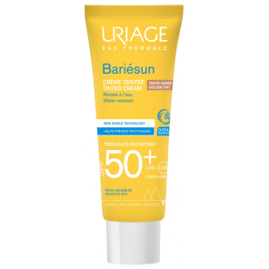 URIAGE Bariésun Crème Teintée Très Haute Protection SPF50+ 50 ml - Teinte : Teinte Dorée