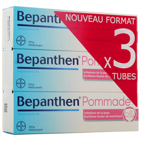 BEPANTHEN 5% POMMADE LOT DE 3 X 100G