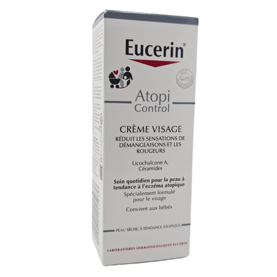 EUCERIN Atopi Control Crème Visage Apaisante 50ml