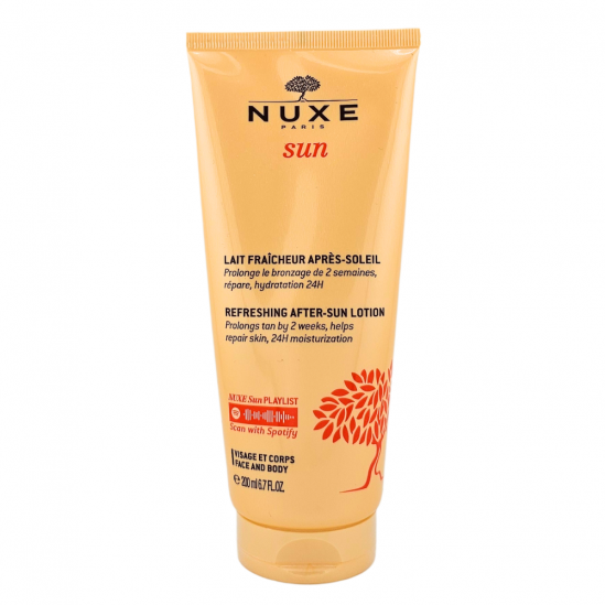 Nuxe Sun Lait Fraîcheur Après-Soleil Visage et Corps 200ml