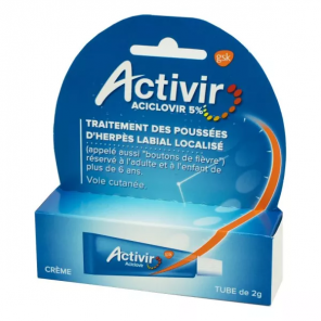 ACTIVIR 5% Crème tube 2G