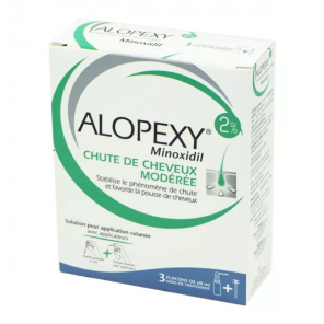 ALOPEXY 2% Solution Cutanée 3X60ML