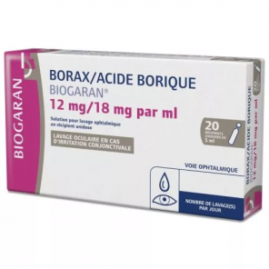 BORAX/AC.BORIQ. BIOG SOL OPTH BTE 20