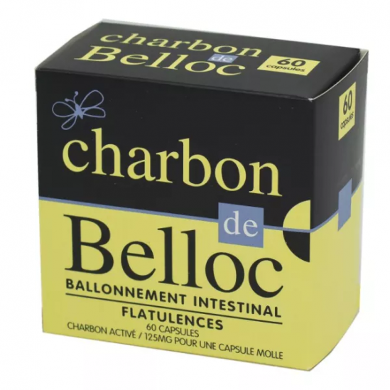 BELLOC Charbon Capsules boite de 60