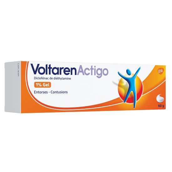 VOLTARENACTIGO 1 GEL TUBE 60G