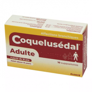 COQUELUSEDAL Adulte Suppositoires boite de 10