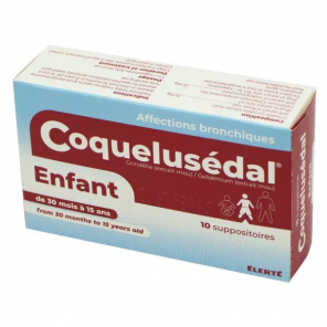 COQUELUSEDAL Enfant Suppositoire boite de 10