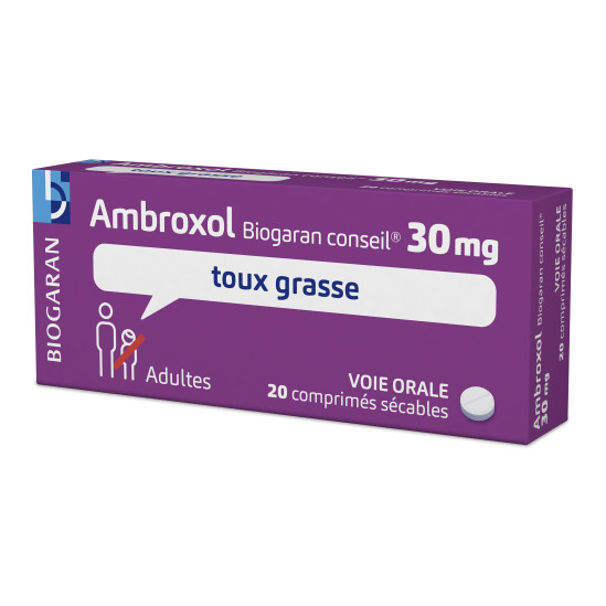 AMBROXOL BGC 30MG CPR BTE 20