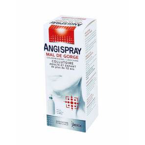 ANGISPRAY Maux de Gorge Collutoire 40G