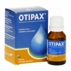 OTIPAX SOL AURIC GOUTTES 15ML