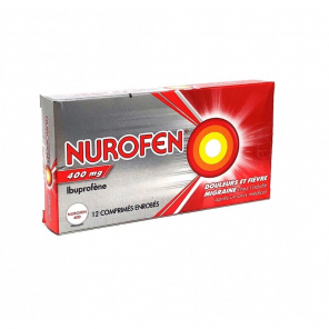 NUROFEN 400MG Comprimés Enrobés boite de 12