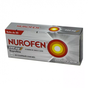 NUROFEN 200MG Comprimés Enrobés boite de 30