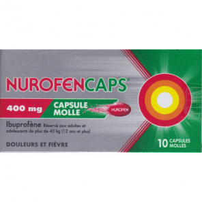 Nurofencaps 400 mg 10 capsules