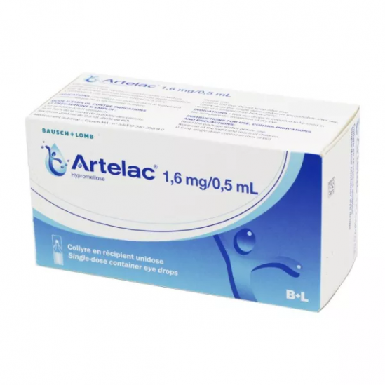 ARTELAC COLLYRE 0.5ML DOSES BTE 60