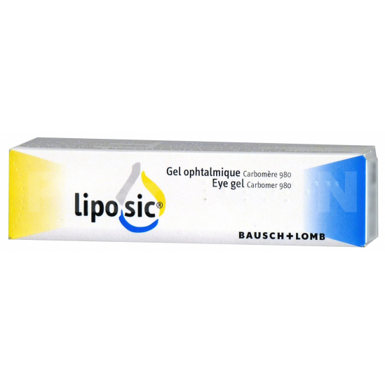LIPOSIC GEL OPHT TUB 10G 1
