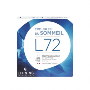 L72 Lehning Solution Buvable en Gouttes 30ML