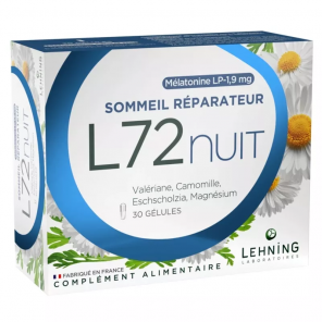 L72 Nuit Lehning gélules boite de 30
