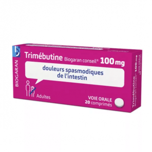 TRIMEBUTINE Biogaran 100MG Comprimés boite de 20