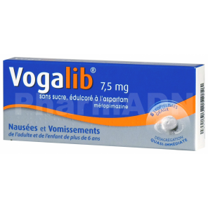 VOGALIB 7.5MG CPR LYOC BTE 8