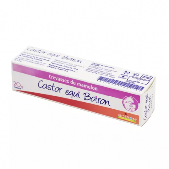 BOIRON Pommade Castor Equi Crevasses du Mamelon 20G