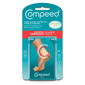 COMPEED Pansements Ampoules Moyen Format boite de 5