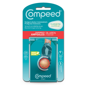 COMPEED Pansements Ampoules Plante du Pied boite de 5