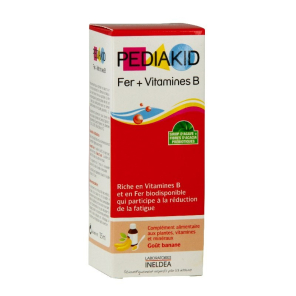 PEDIAKID Sirop Fer + Vitamine B 125ML